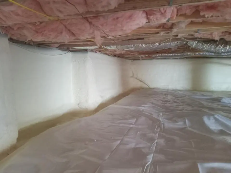 Crawl space encapsulation with closed-cell spray foam for Roof Waterproofing in Rodeo